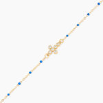 Bracelet Polka Argent Jaune Oxyde De Zirconium - Bracelets Femme | Histoire d&rsquo;Or