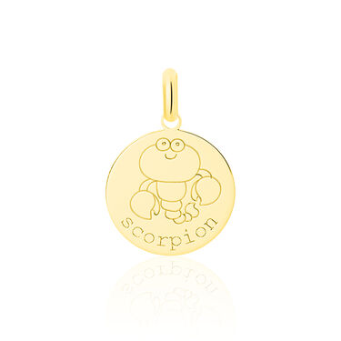 Pendentif Jannila Zodiaque Or Jaune