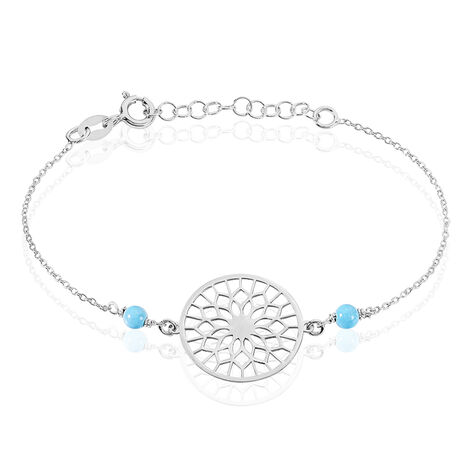 Bracelet Anoki Argent Blanc - Bracelets Femme | Histoire d&rsquo;Or