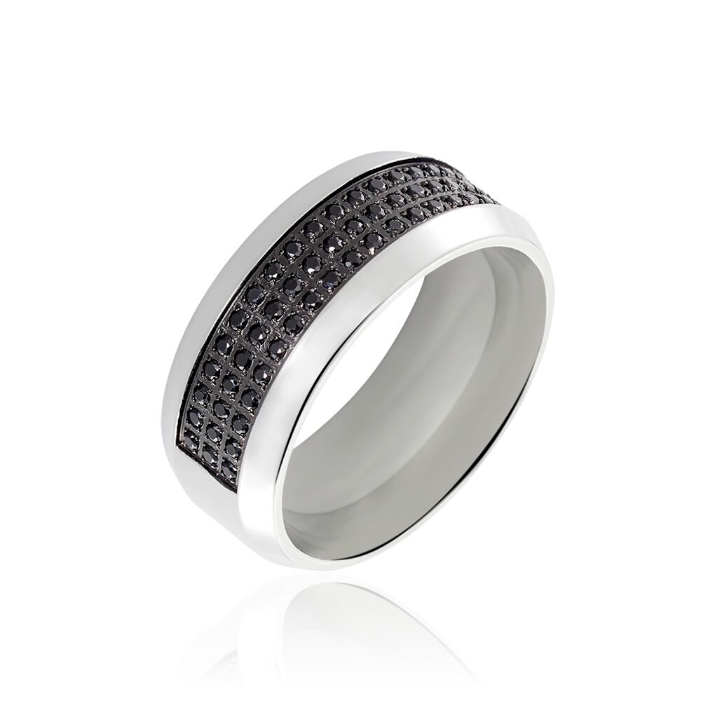 Bague zirconium homme deals