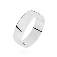 Alliance Julie Ruban Plat Or Blanc