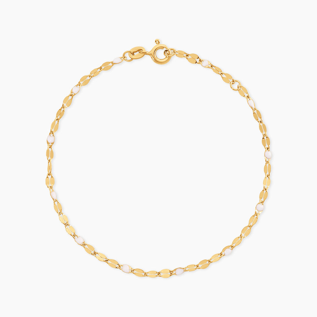 Bracelet Asteria Argent Dor&eacute; A L'Or 750/1000 - Bijoux sans pierre Femme | Histoire d&rsquo;Or