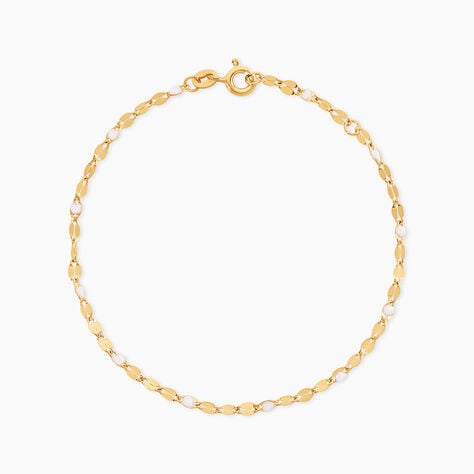Bracelet Asteria Argent Dor&eacute; A L'Or 750/1000 - Bijoux sans pierre Femme | Histoire d&rsquo;Or