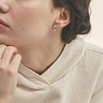 Cr&eacute;oles Maelia Or Bicolore - Boucles d'oreilles cr&eacute;oles Femme | Histoire d&rsquo;Or