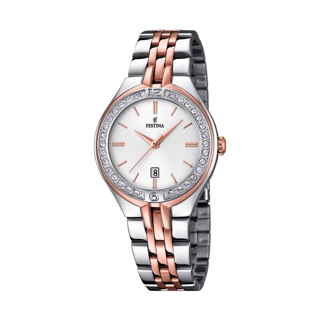 Montre Festina Mademoiselle Blanc - Montres Femme | Histoire d&rsquo;Or