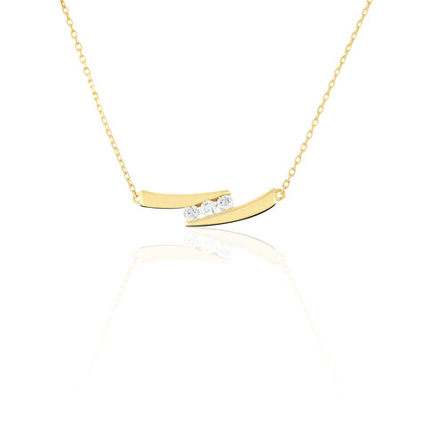 Collier Galya Or Jaune Diamant - Colliers Femme | Histoire d&rsquo;Or