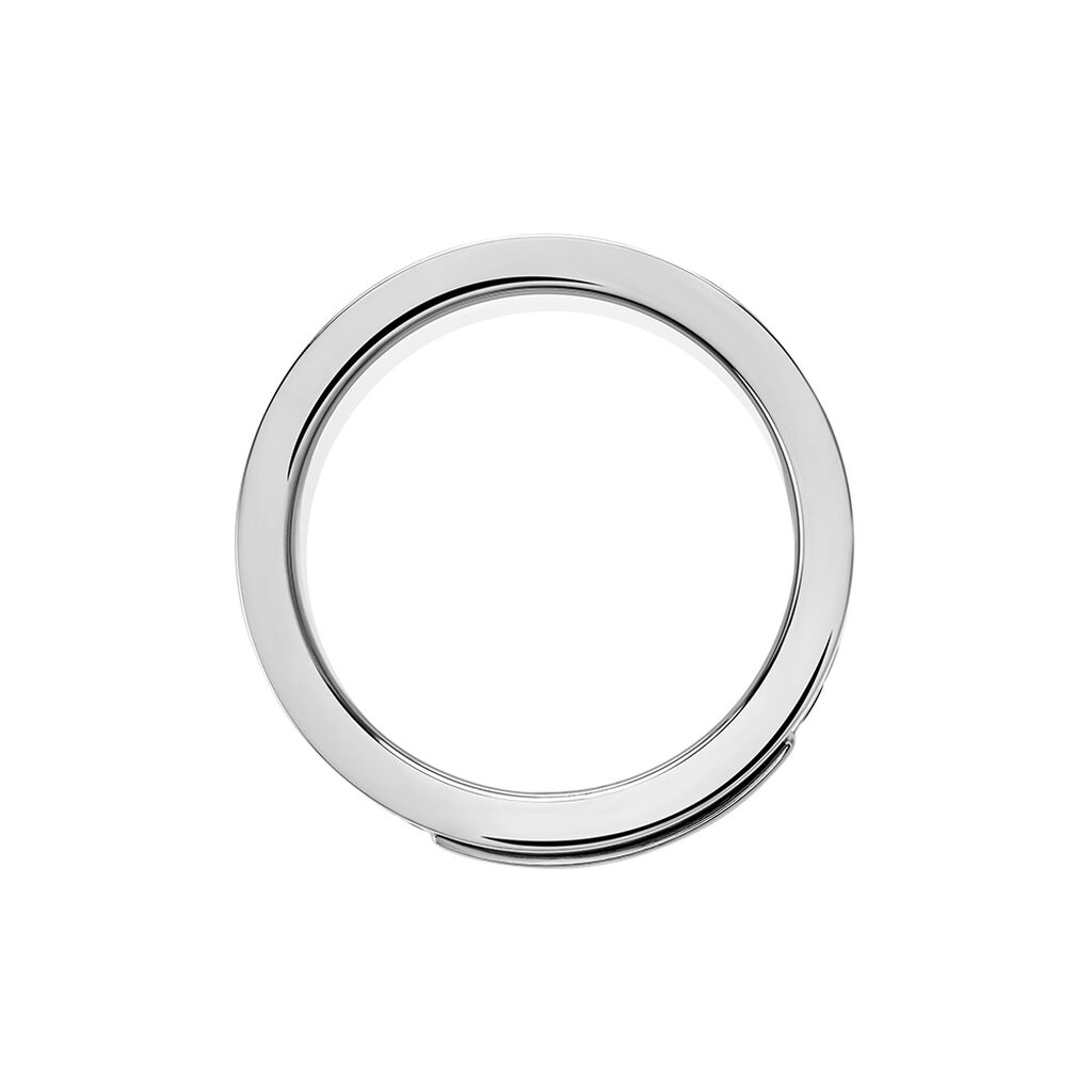 Bague Jourdan Acier Gris - Bagues fantaisie Homme | Histoire d’Or