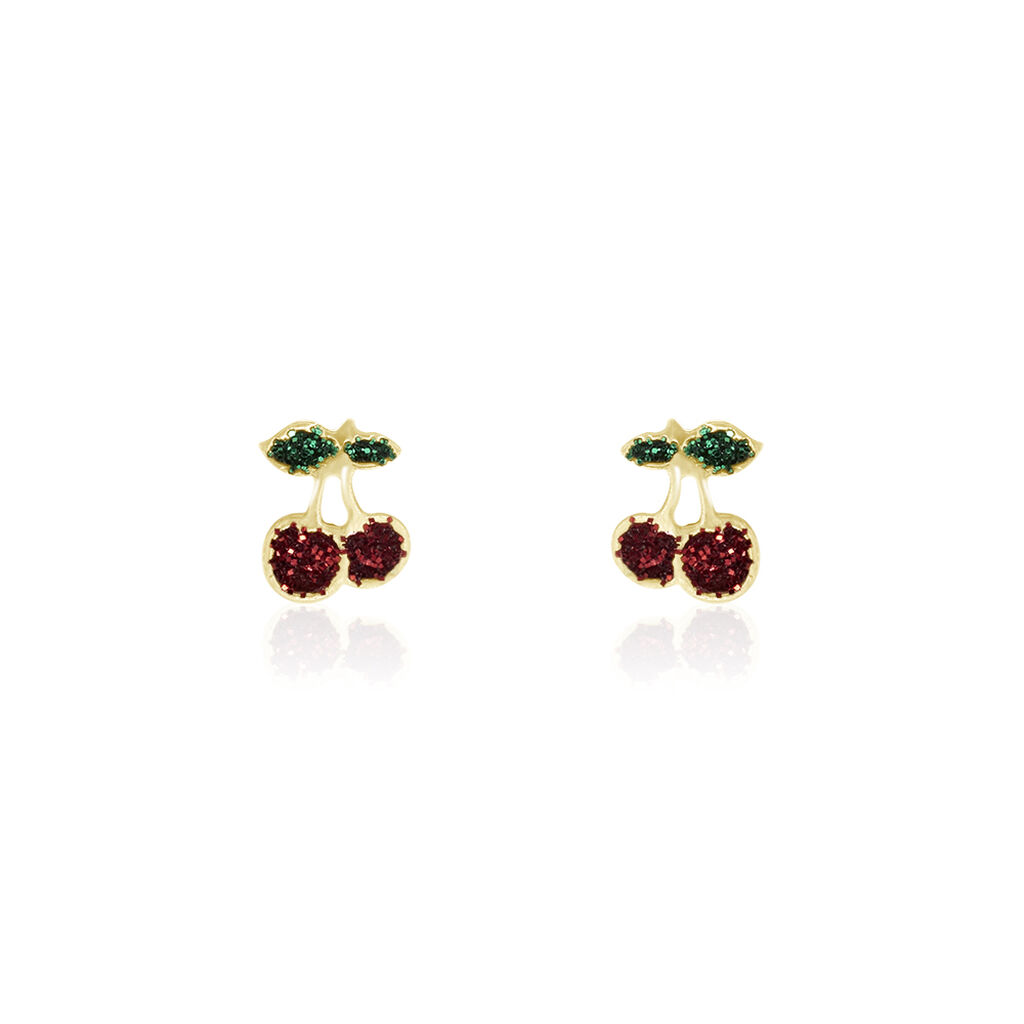 Boucles D'oreilles Puces Or Jaune Segonde - Clous d'oreilles Enfant | Histoire d’Or
