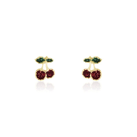 Boucles D'oreilles Puces Or Jaune Segonde - Clous d'oreilles Enfant | Histoire d’Or