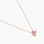 Collier Rio Argent Rose Oxyde De Zirconium - Colliers fantaisie Femme | Histoire d&rsquo;Or