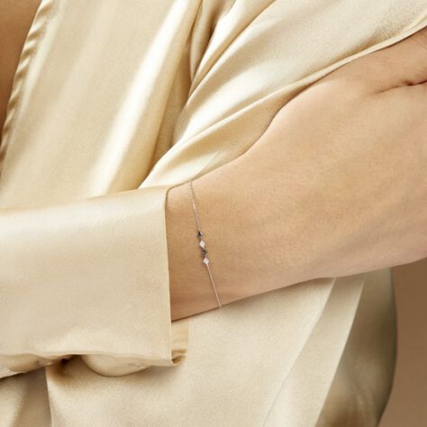 Bracelet Enid Or Blanc Diamant - Bracelets Femme | Histoire d’Or