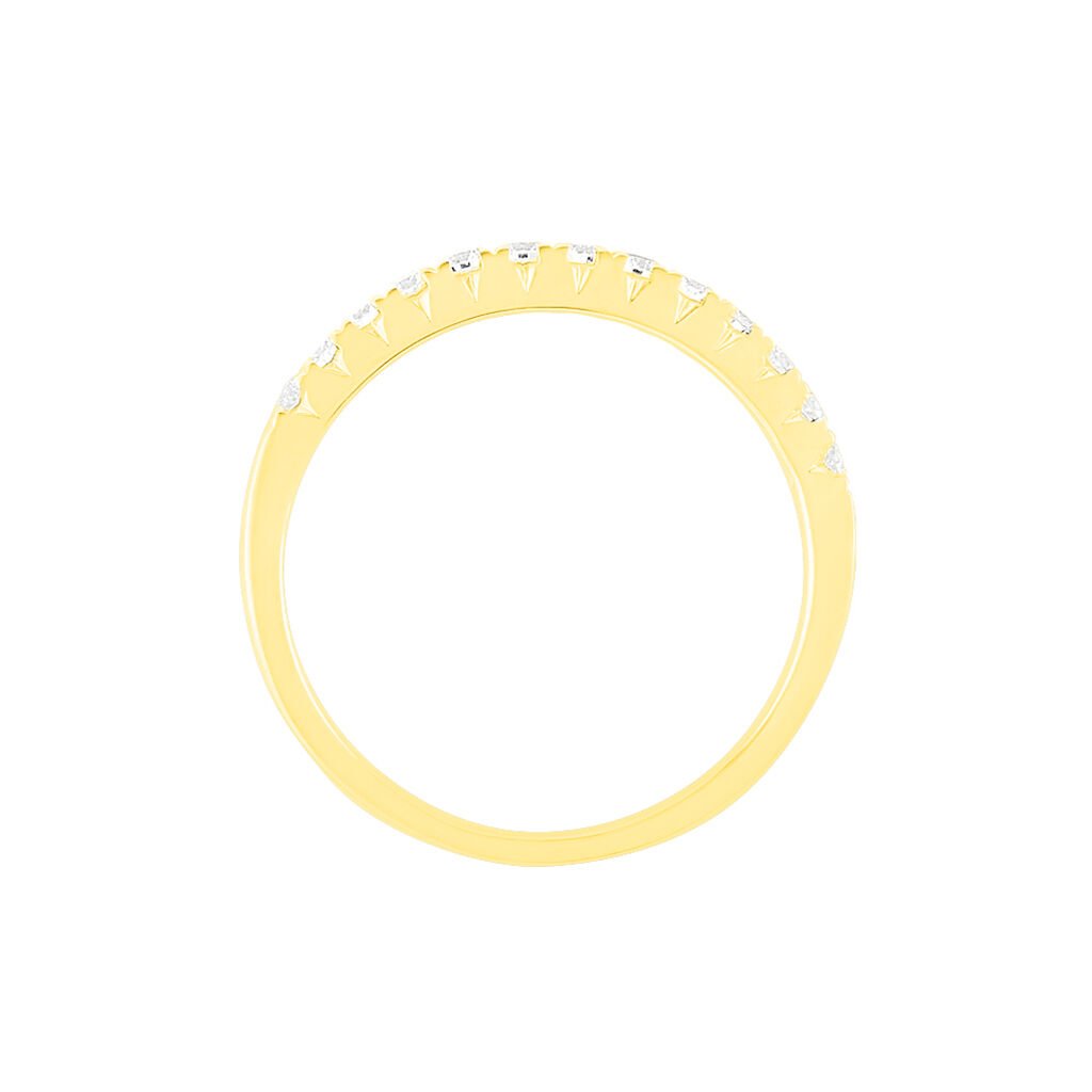 Alliance Pristina Or Jaune Diamant - Bijoux Femme | Histoire d&rsquo;Or