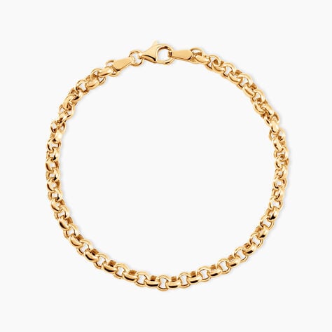 Bracelet Maille Or Jaune Jodie - Bracelets cha&icirc;ne Femme | Histoire d&rsquo;Or
