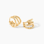 Cr&eacute;oles Tamati Or Jaune - Boucles d'oreilles cr&eacute;oles Femme | Histoire d&rsquo;Or