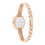 Montre Calvin Klein Twisted Bezel Noir - Id&eacute;es cadeaux Femme | Histoire d&rsquo;Or