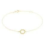 Bracelet Or Jaune Adjoa Diamants - Bracelets Femme | Histoire d&rsquo;Or