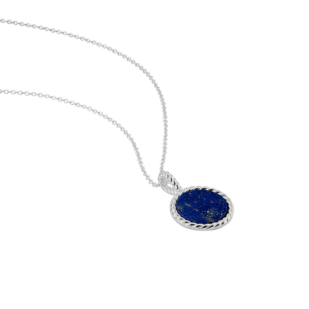 Collier Argent Blanc Zea Lapis Lazulis - Colliers fantaisie Femme | Histoire d’Or