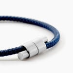 Bracelet Neuss Acier Blanc - Bijoux sans pierre Homme | Histoire d&rsquo;Or
