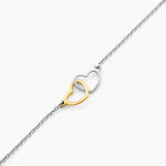 Bracelet Argent Bicolore Fethi - Bracelets Femme | Histoire d&rsquo;Or