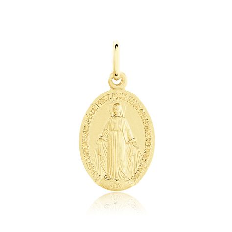 Pendentif Marie Or Jaune - Pendentifs Baptême Famille | Histoire d’Or