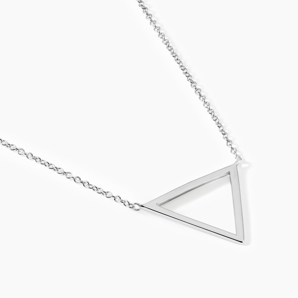 Collier Argent Blanc Fulop - Colliers fantaisie Femme | Histoire d&rsquo;Or