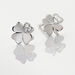 Boucles D'oreilles Puces Luce Argent Blanc Oxyde De Zirconium - Boucles d'oreilles fantaisie Femme | Histoire d’Or