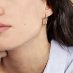 Cr&eacute;oles Ulrica Or Jaune - Boucles d'oreilles cr&eacute;oles Femme | Histoire d&rsquo;Or