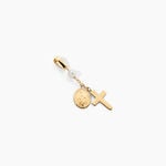 Pendentif Erato Or Jaune Perle De Culture - Pendentifs Communion Femme | Histoire d&rsquo;Or