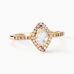 Bague Icone Or Jaune Diamant Synthetique - Bagues solitaires Femme | Histoire d&rsquo;Or