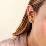 Boucles D'oreilles Puces Titty Or Jaune Oxyde De Zirconium - Clous d'oreilles Femme | Histoire d&rsquo;Or