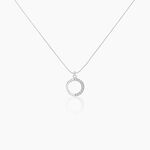 Collier K&eacute;a Argent Blanc Oxyde De Zirconium - Colliers fantaisie Femme | Histoire d&rsquo;Or