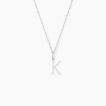 Pendentif Ionia Lettre Or Blanc - Pendentifs Famille | Histoire d&rsquo;Or