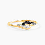 Bague Sculptural Or Jaune Diamant - Bagues avec pierre Femme | Histoire d&rsquo;Or