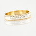 Alliance Marzelle Ruban Plat Or Bicolore - Alliances Unisex | Histoire d’Or