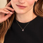 Collier Eliana Or Jaune Rhodolite Oxyde De Zirconium - Colliers Femme | Histoire d&rsquo;Or