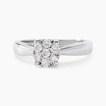 Bague Solitaire Artemis Or Blanc Diamant - Bagues solitaires Femme | Histoire d&rsquo;Or