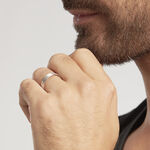 Alliance Julio Ruban Poli Brosse Or Blanc - Alliances Unisex | Histoire d&rsquo;Or