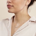 Collier Bartoumieu Argent Blanc Oxyde De Zirconium - Colliers fantaisie Femme | Histoire d&rsquo;Or