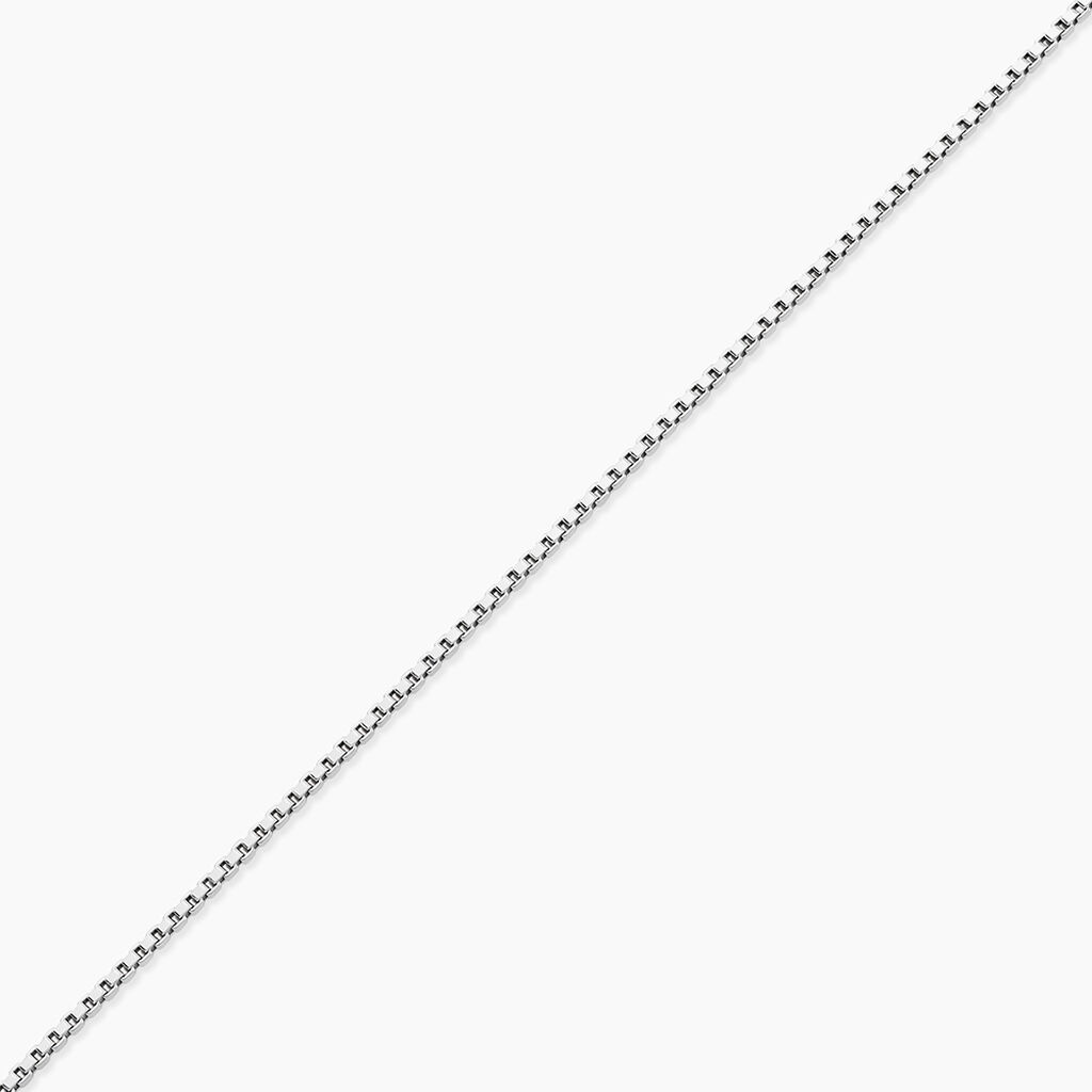 Cha&icirc;ne Alyze Argent Blanc - Chaines Femme | Histoire d&rsquo;Or