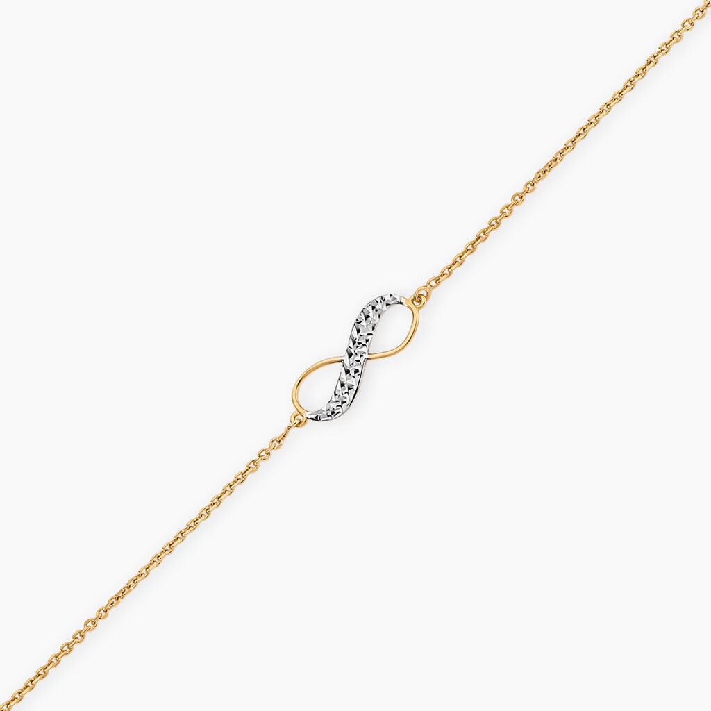 Bracelet Lyana Argent Dor&eacute; A L'Or 750/1000 - F&ecirc;te des m&egrave;res Femme | Histoire d&rsquo;Or