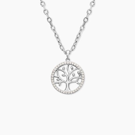 Collier Argent Urcisse Oxydes De Zirconium - Colliers Femme | Histoire d&rsquo;Or