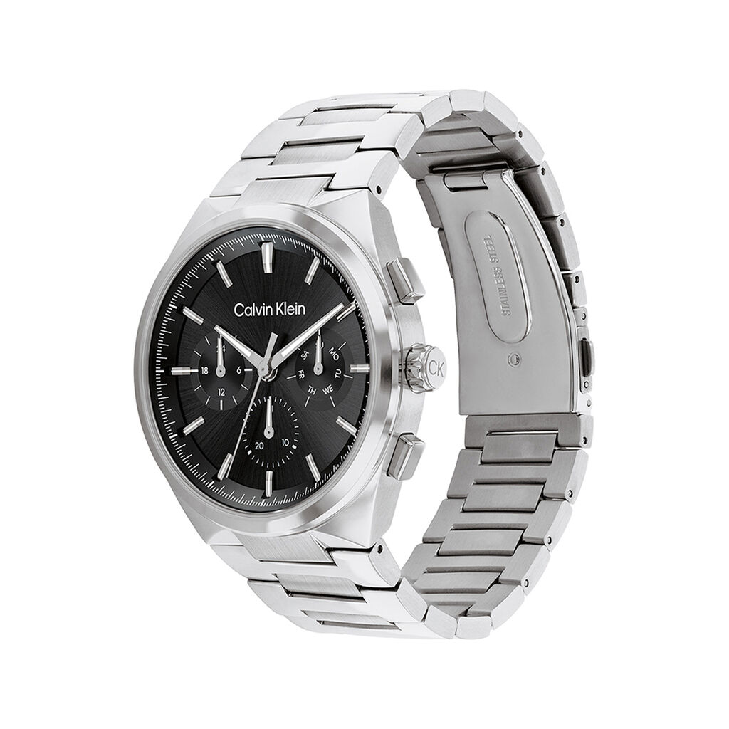 Montre Calvin Klein Distinguish Multifonctions Noir - Montres Homme | Histoire d&rsquo;Or