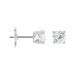 Boucles D'oreilles Puces Or Blanc Victoria Diamants - Clous d'oreilles Femme | Histoire d’Or