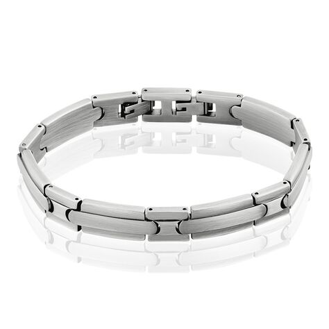 Bracelet Raphaël Acier Gris - Bracelets Homme | Histoire d’Or