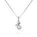 Collier Chat Argent Blanc Oxyde De Zirconium - Colliers fantaisie Femme | Histoire d’Or