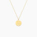 Collier Benedicte Message Or Jaune - Colliers Enfant | Histoire d&rsquo;Or