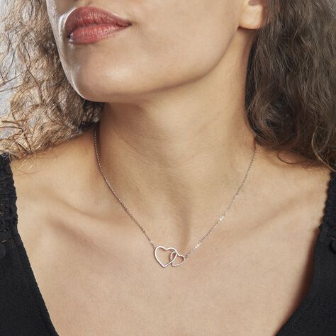 Collier Argent Katarin - Colliers Coeur Femme | Histoire d’Or