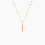 Pendentif Or Jaune Lucinien Oxyde De Zirconium - Pendentifs Communion Famille | Histoire d&rsquo;Or