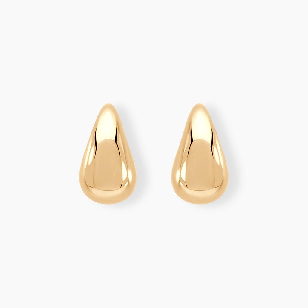 Boucles D'oreilles Puces Gunilla Or Jaune - Clous d'oreilles Famille | Histoire d’Or