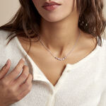 Collier Argent Blanc Shiny Nights Oxyde De Zirconium - Colliers fantaisie Femme | Histoire d&rsquo;Or